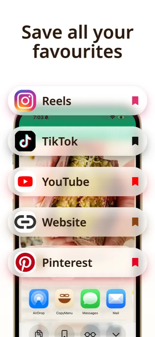 CopyMenu screenshot 2